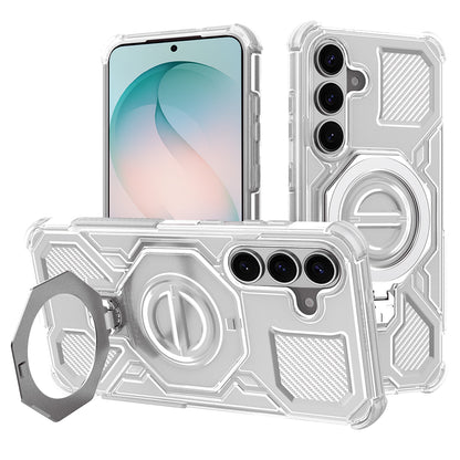 Deksel for Samsung Galaxy S26 Plus, Techsuit, Carbon Shield Pro, Hvit