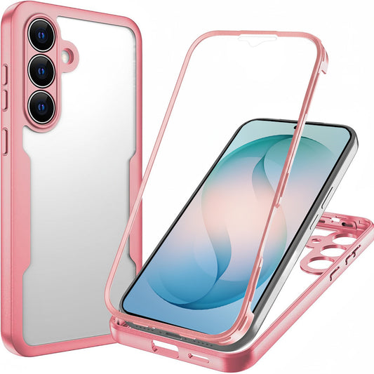 Deksel for Samsung Galaxy S26 Plus, Techsuit, ColorVerse 360, Rosa