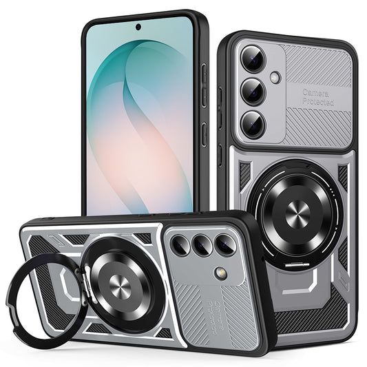 Deksel for Samsung Galaxy S26 Plus, Techsuit, RuggedCam, Grå