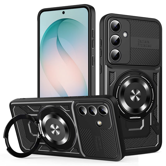 Deksel for Samsung Galaxy S26 Plus, Techsuit, RuggedCam, Svart