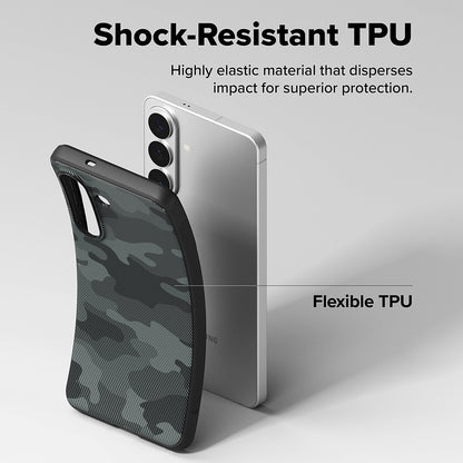 Deksel for Samsung Galaxy S26, Ringke, Onyx, Camouflage