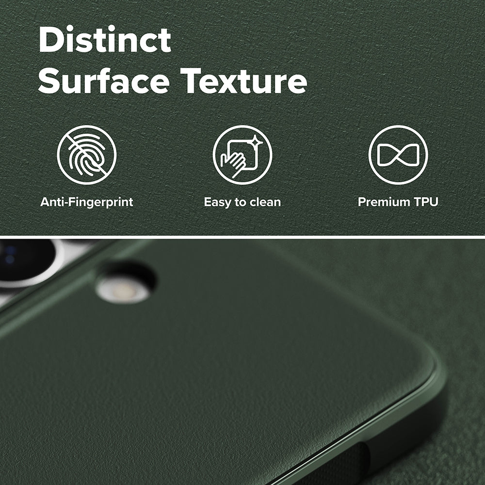 Deksel for Samsung Galaxy S26, Ringke, Onyx, Mørkegrønn