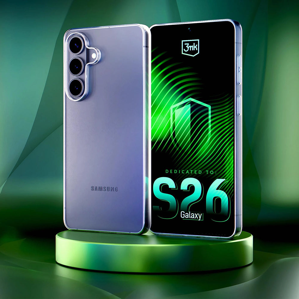 Deksel for Samsung Galaxy S26 S942, 3MK, Klar, Gjennomsiktig