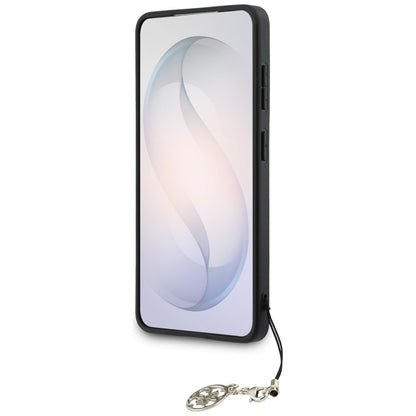 Deksel for Samsung Galaxy S26 S942, Guess, 4G Classic Logo Charm, Svart