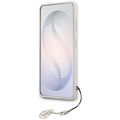 Deksel for Samsung Galaxy S26 S942, Guess, 4G Classic Logo Charm, Rosa