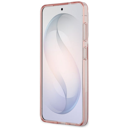 MagSafe-deksel for Samsung Galaxy S26 S942, Guess, IML Gradient Triangle Logo, Rosa