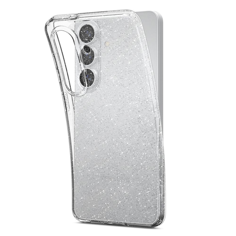 Deksel for Samsung Galaxy S26 S942, Spigen, Liquid Crystal Glitter, Gjennomsiktig ACS10729
