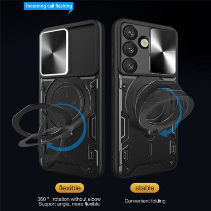 Deksel for Samsung Galaxy S26, Techsuit, CamGuard Pro, Roségull