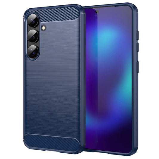 Deksel for Samsung Galaxy S26, Techsuit, Karbon, Blå