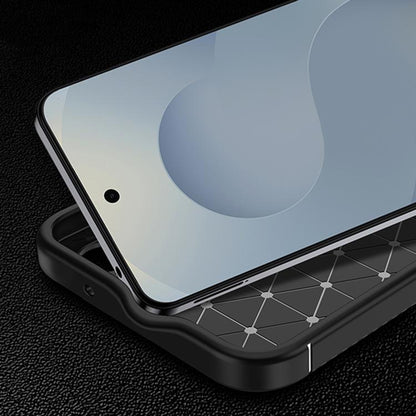 Deksel for Samsung Galaxy S26 S942, Techsuit, CarbonFiber, Svart