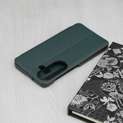 Deksel for Samsung Galaxy S26 S942, Techsuit, eFold, Mørkegrønn