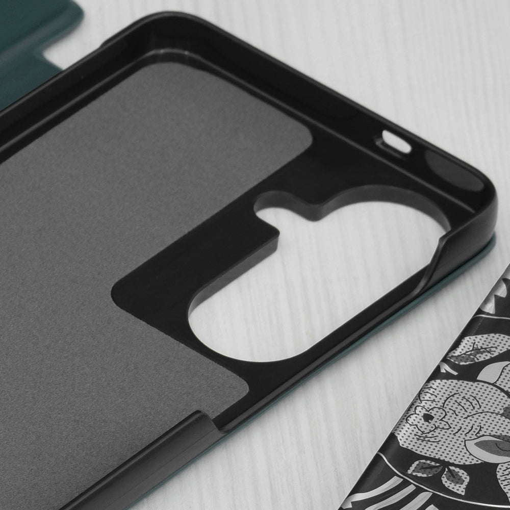 Deksel for Samsung Galaxy S26 S942, Techsuit, eFold, Mørkegrønn