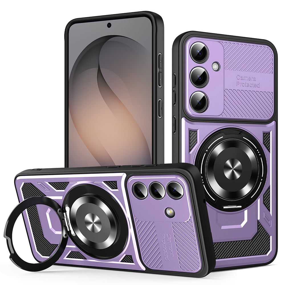 Deksel for Samsung Galaxy S26, Techsuit, RuggedCam, Lilla