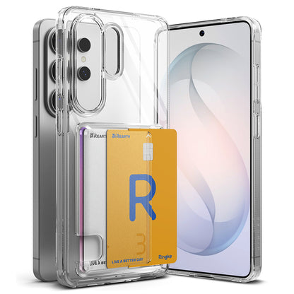 Deksel for Samsung Galaxy S26 Ultra S948, Ringke, Fusion Card, Gjennomsiktig