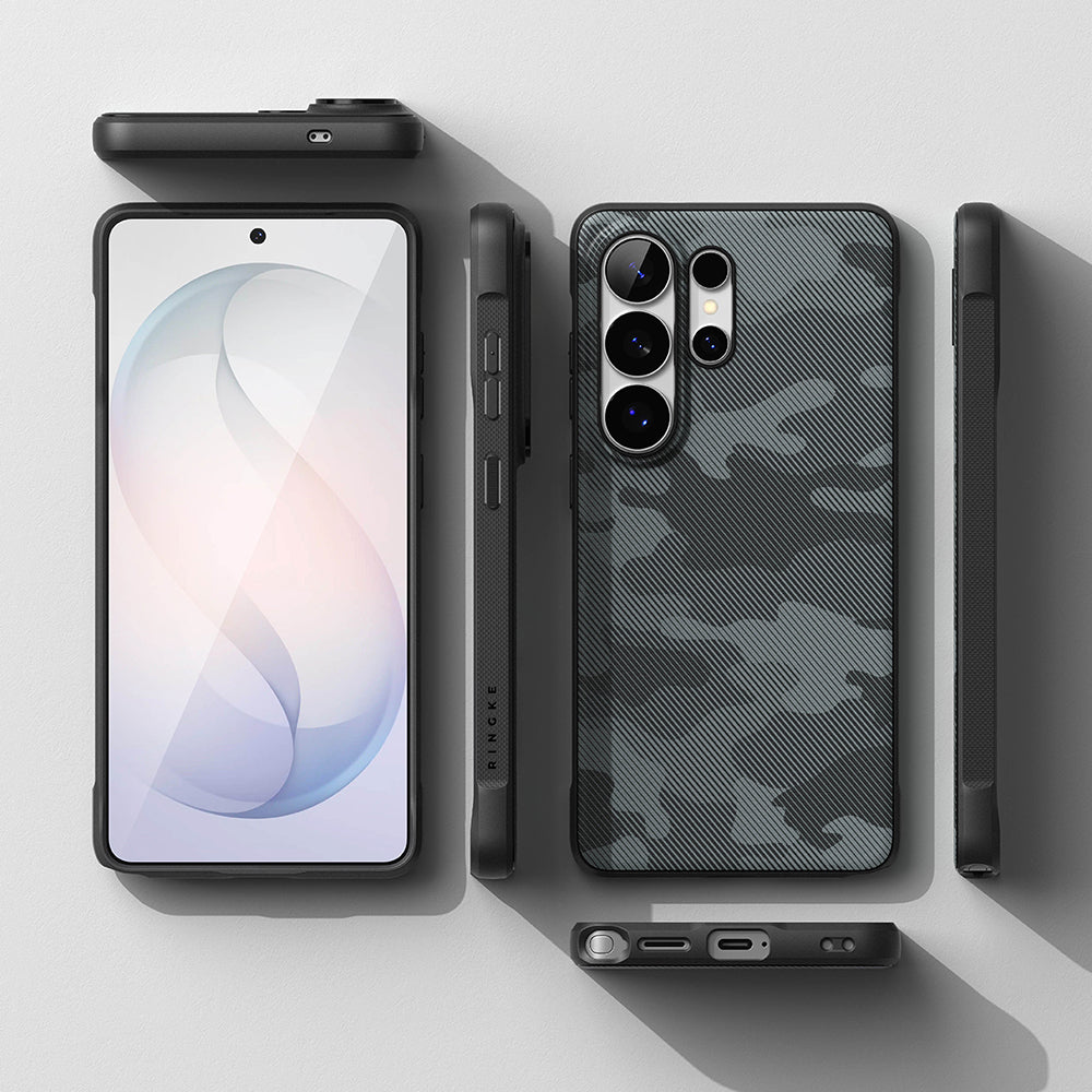 Deksel for Samsung Galaxy S26 Ultra S948, Ringke, Onyx, Camouflage