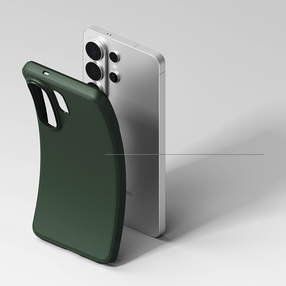 Deksel for Samsung Galaxy S26 Ultra S948, Ringke, Onyx, Mørkegrønn