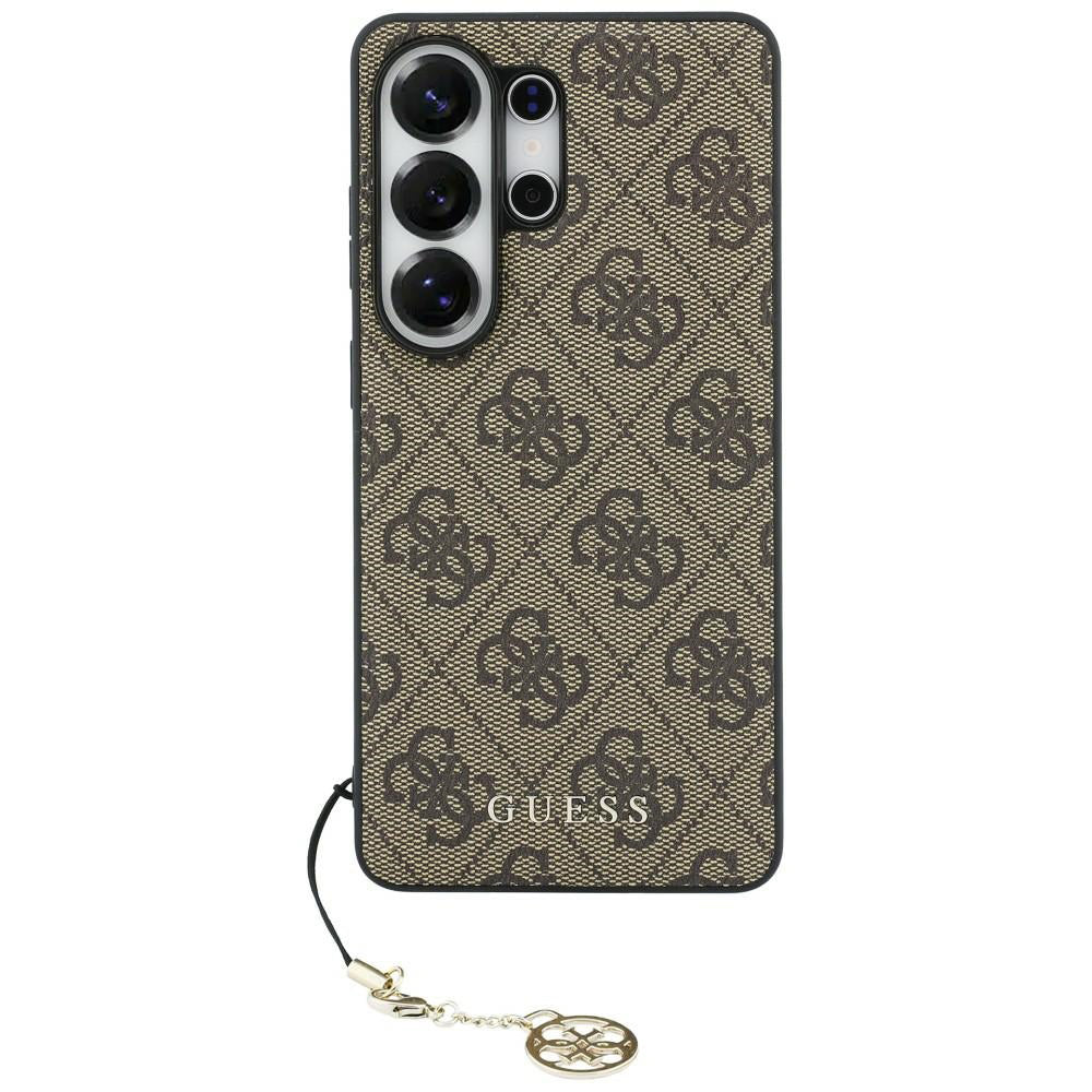 Deksel for Samsung Galaxy S26 Ultra S948, Guess, 4G Classic Logo Charm, Brun
