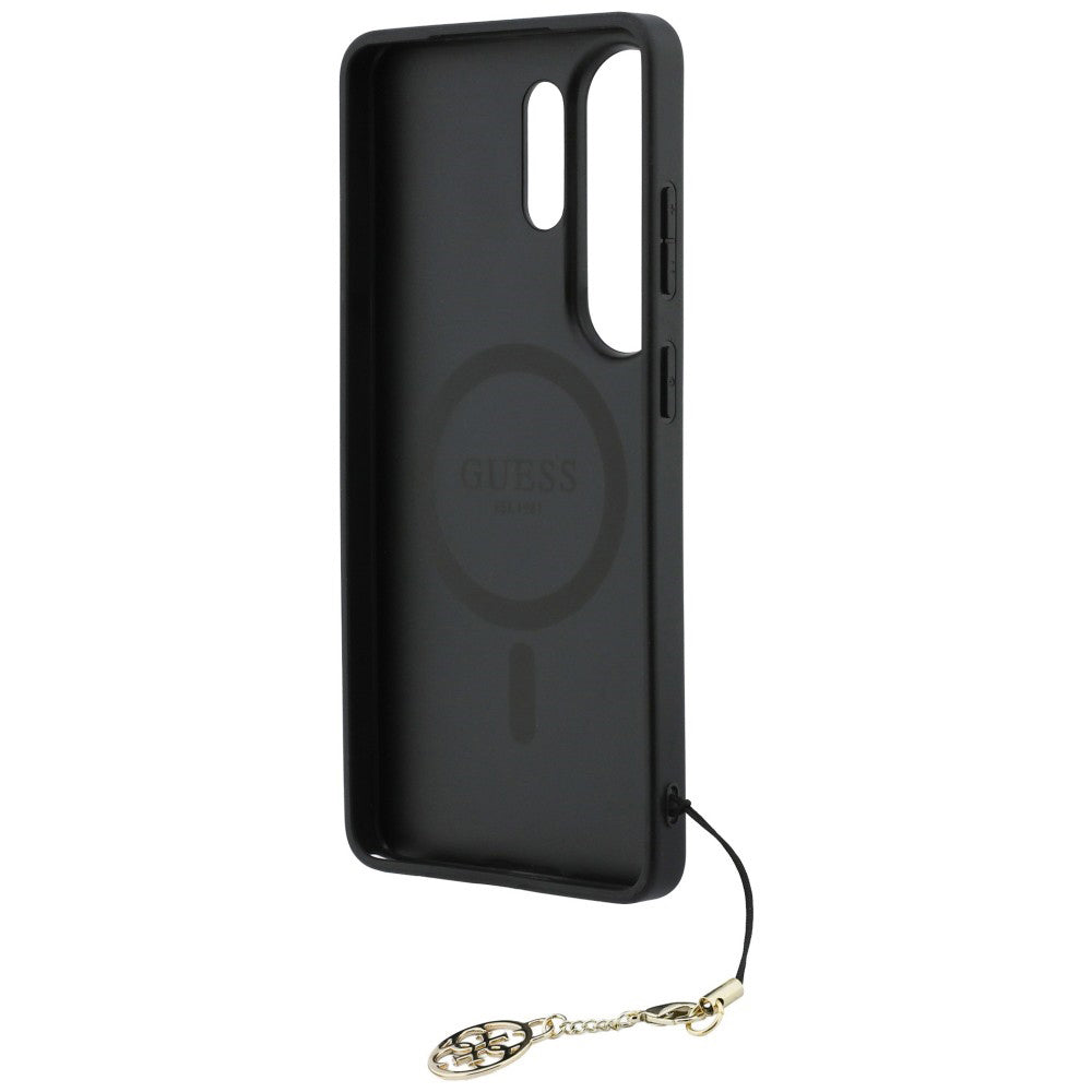 Deksel for Samsung Galaxy S26 Ultra S948, Guess, 4G Classic Logo Charm, Brun