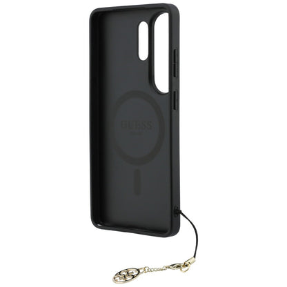 Deksel for Samsung Galaxy S26 Ultra S948, Guess, 4G Classic Logo Charm, Svart