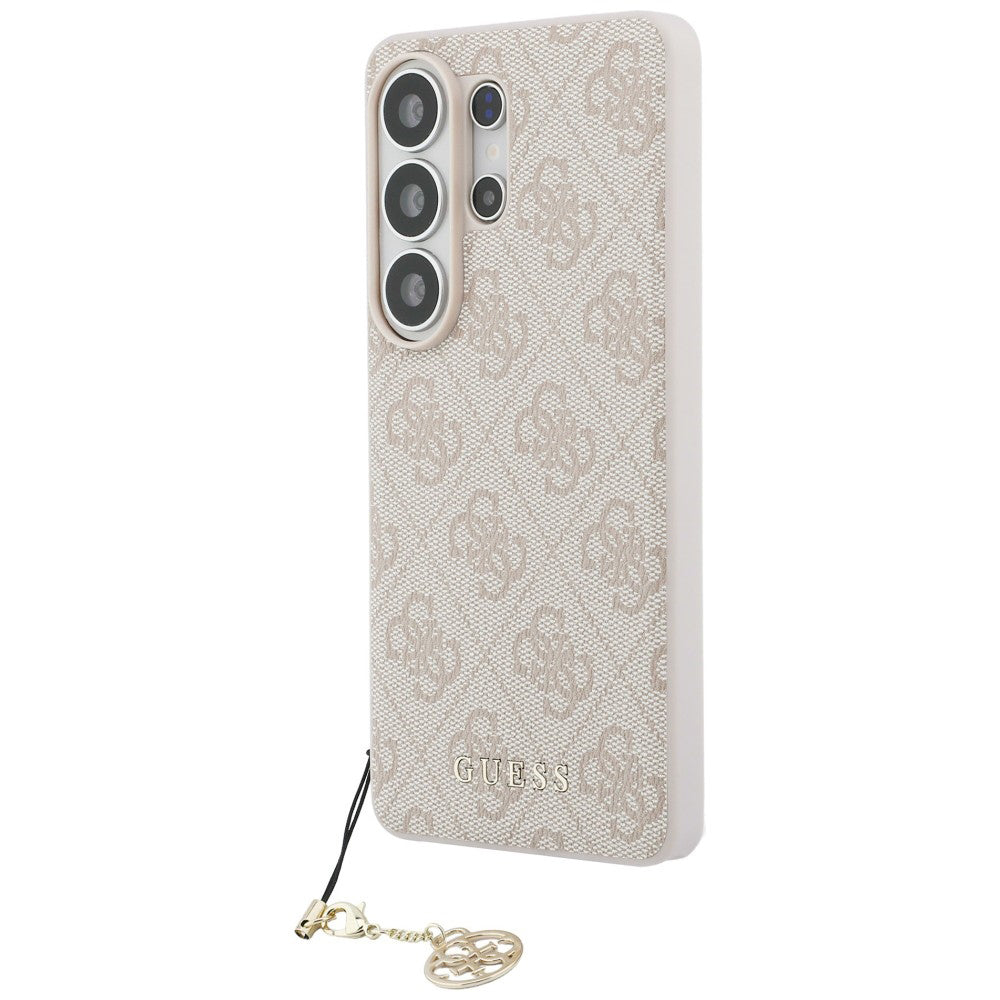 Deksel for Samsung Galaxy S26 Ultra S948, Guess, 4G Classic Logo Charm, Rosa