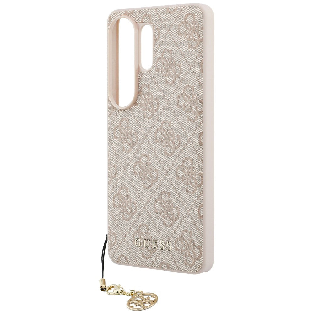 Deksel for Samsung Galaxy S26 Ultra S948, Guess, 4G Classic Logo Charm, Rosa