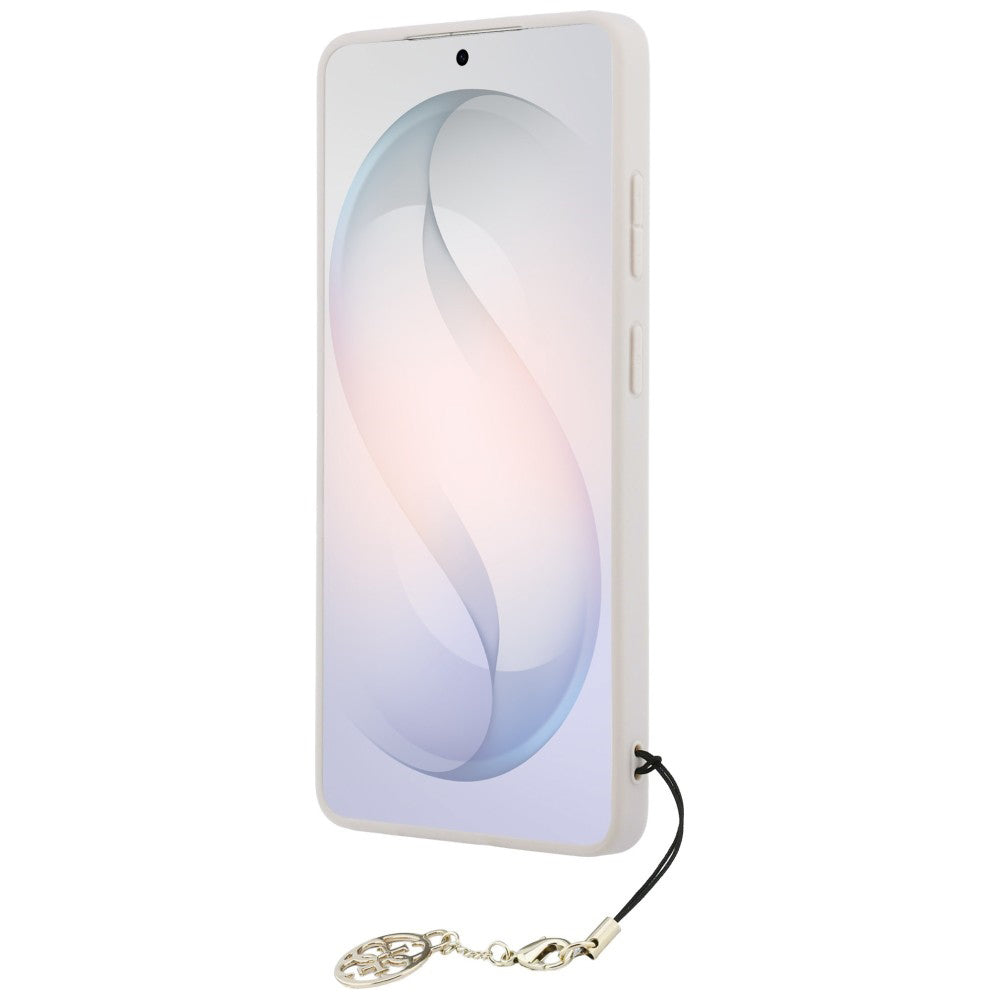 Deksel for Samsung Galaxy S26 Ultra S948, Guess, 4G Classic Logo Charm, Rosa