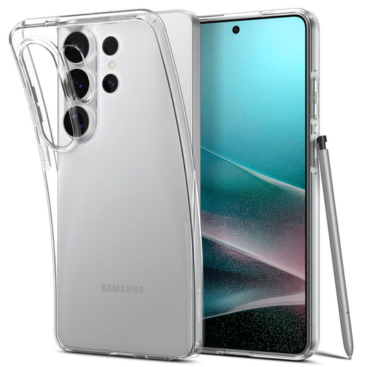 Deksel for Samsung Galaxy S26 Ultra S948, Spigen, Liquid Crystal, Gjennomsiktig ACS10671