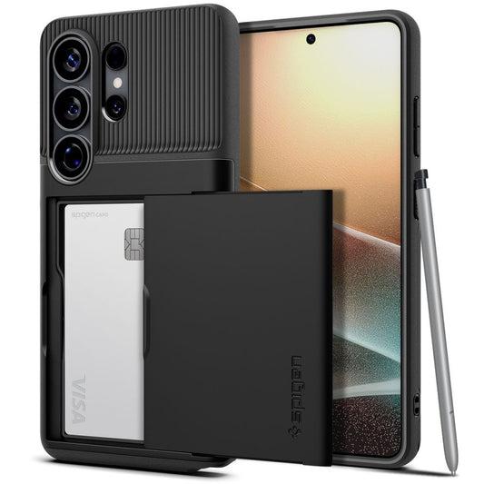 Deksel for Samsung Galaxy S26 Ultra S948, Spigen, Slim Armor CS, Svart ACS11036