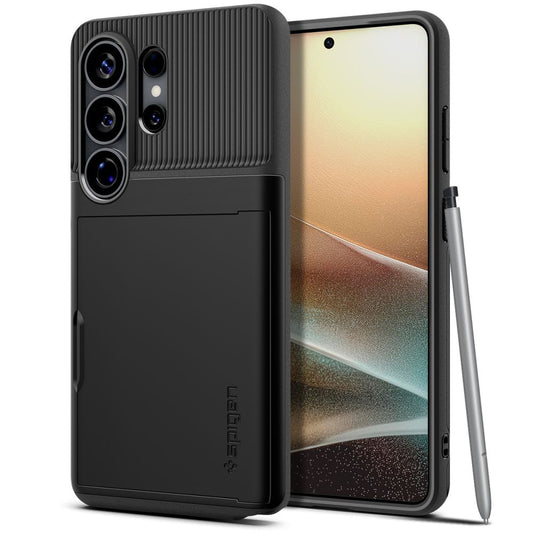 Deksel for Samsung Galaxy S26 Ultra S948, Spigen, Slim Armor CS, Svart ACS11036