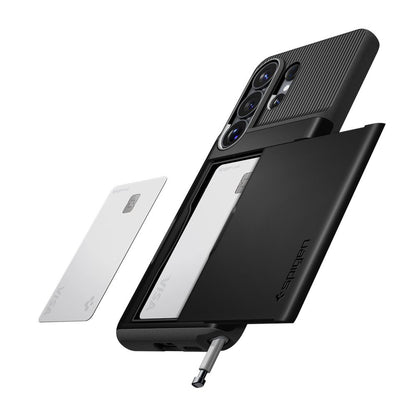 Deksel for Samsung Galaxy S26 Ultra S948, Spigen, Slim Armor CS, Svart ACS11036