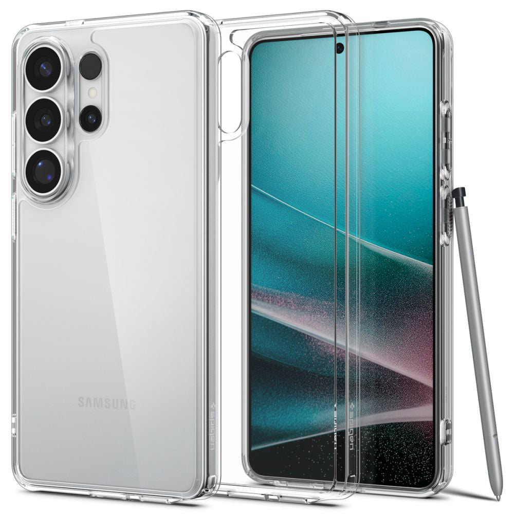 Deksel for Samsung Galaxy S26 Ultra S948, Spigen, Ultra Hybrid, Gjennomsiktig ACS10677