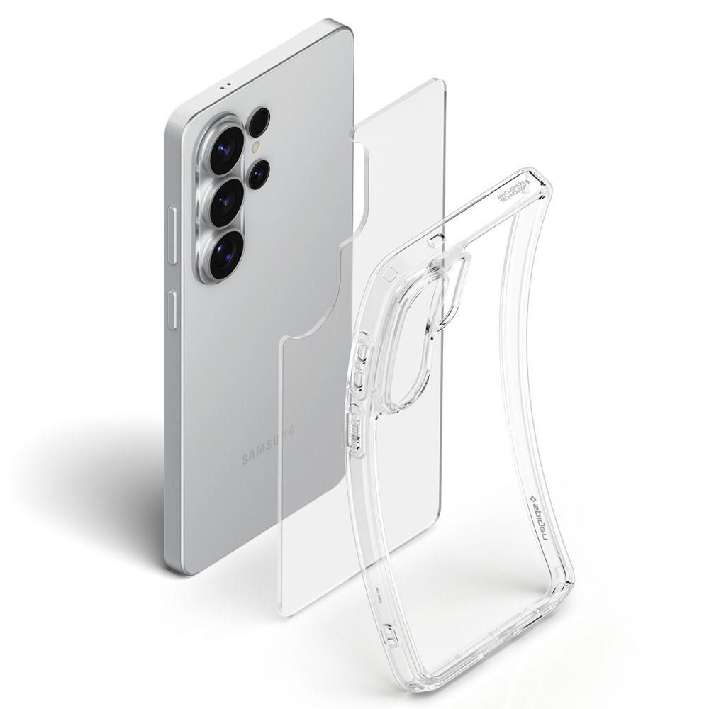 Deksel for Samsung Galaxy S26 Ultra S948, Spigen, Ultra Hybrid, Gjennomsiktig ACS10677