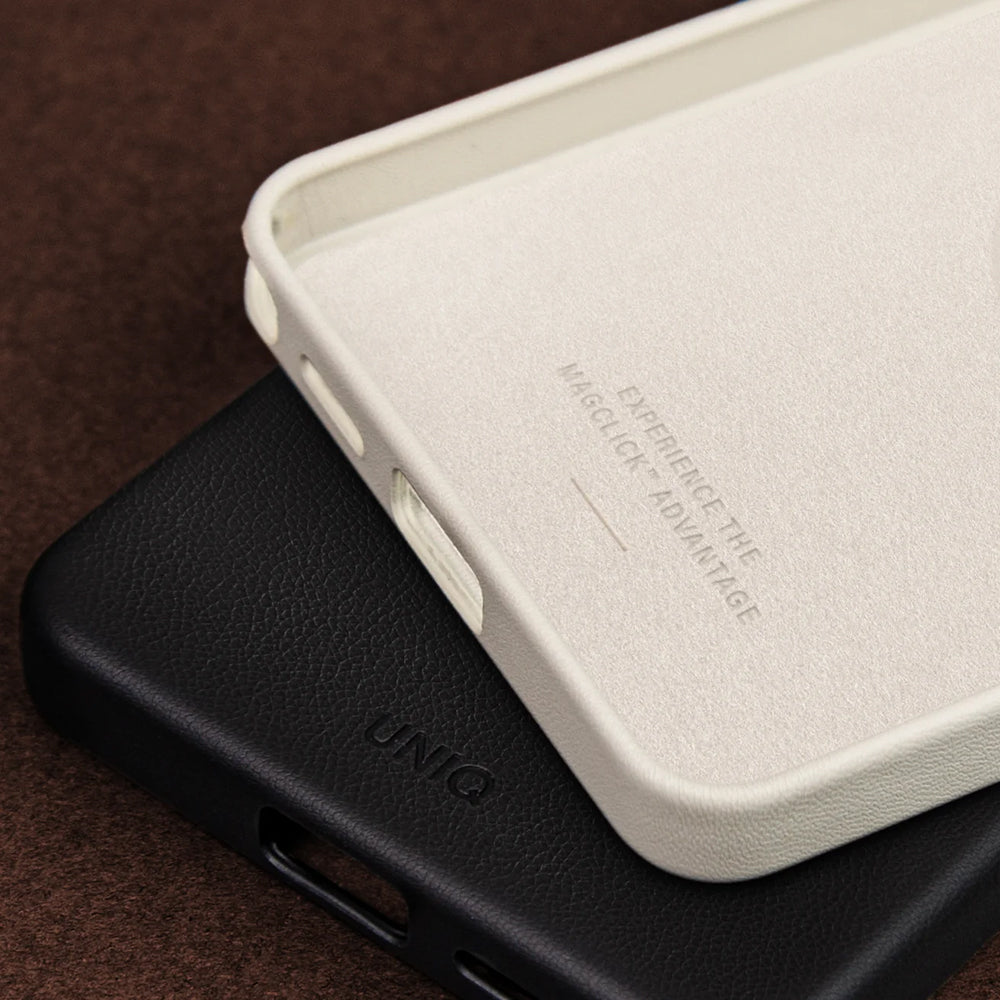 Deksel for Samsung Galaxy S26 Ultra S948, UNIQ, Lyden Leatherette, Svart