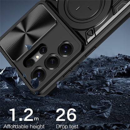 Deksel for Samsung Galaxy S26 Ultra, Techsuit, CamGuard Pro, Svart