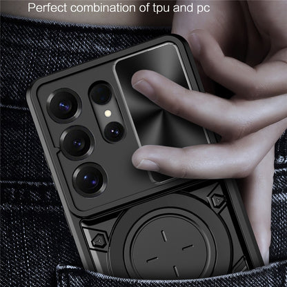 Deksel for Samsung Galaxy S26 Ultra, Techsuit, CamGuard Pro, Svart