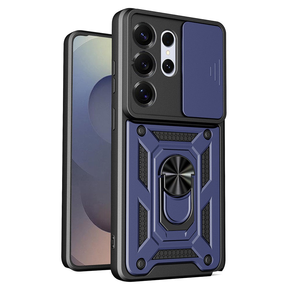Deksel for Samsung Galaxy S26 Ultra, Techsuit, CamShield, Blå
