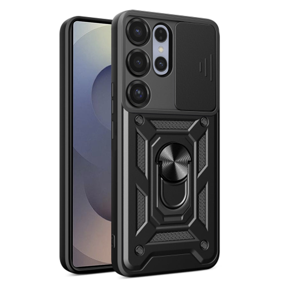 Deksel for Samsung Galaxy S26 Ultra, Techsuit, CamShield, Svart