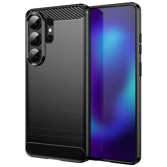 Deksel for Samsung Galaxy S26 Ultra, Techsuit, Karbon, Svart