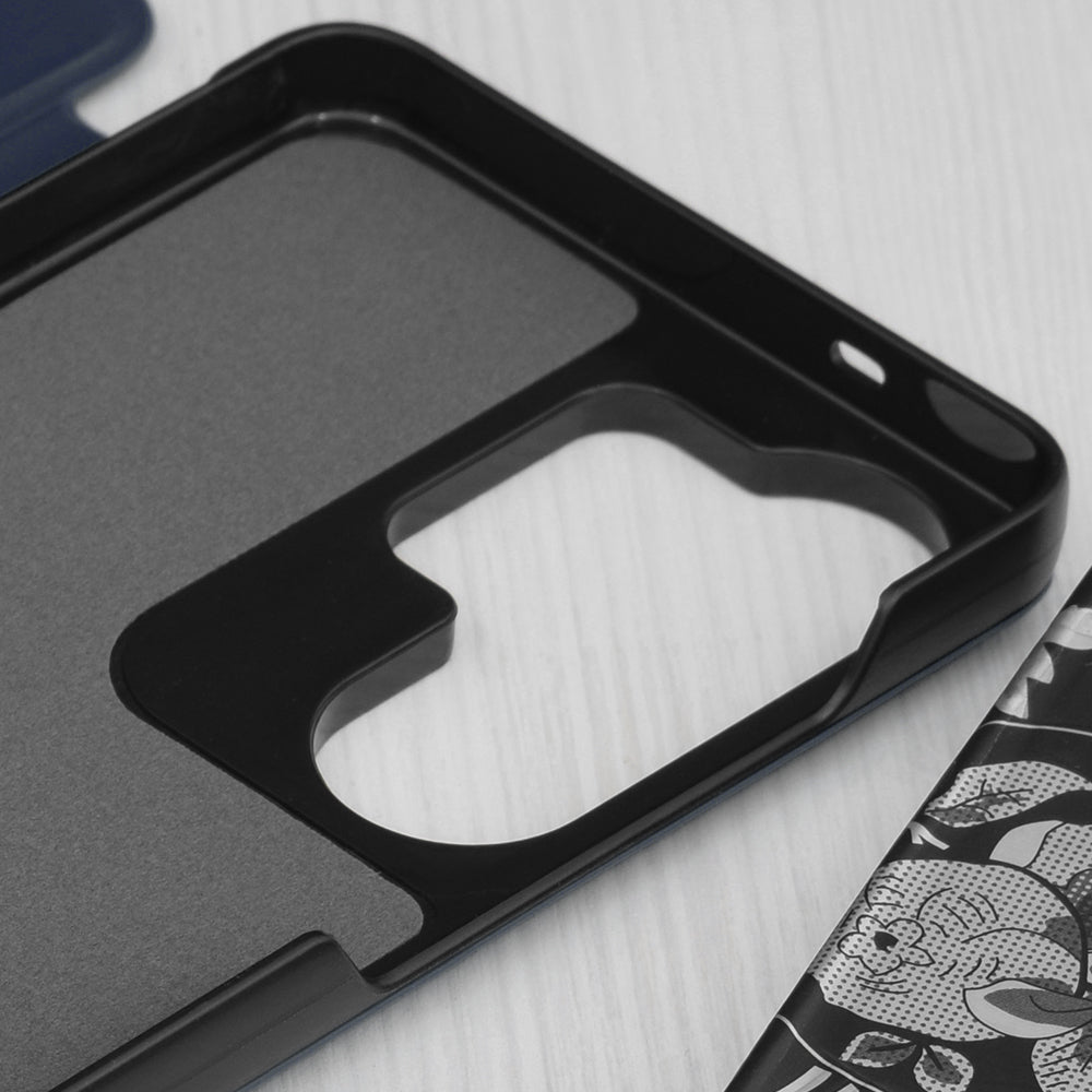 Deksel for Samsung Galaxy S26 Ultra, Techsuit, eFold, Mørkeblå