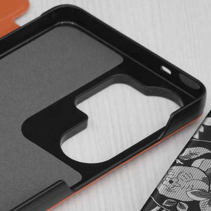 Deksel for Samsung Galaxy S26 Ultra, Techsuit, eFold, Oransje