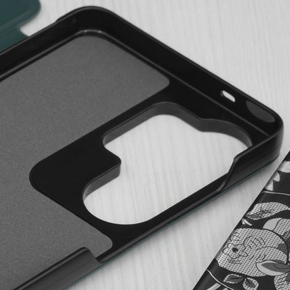 Deksel for Samsung Galaxy S26 Ultra, Techsuit, eFold, Mørkegrønn