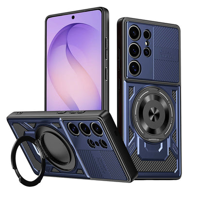 Deksel for Samsung Galaxy S26 Ultra, Techsuit, RuggedCam, Blå