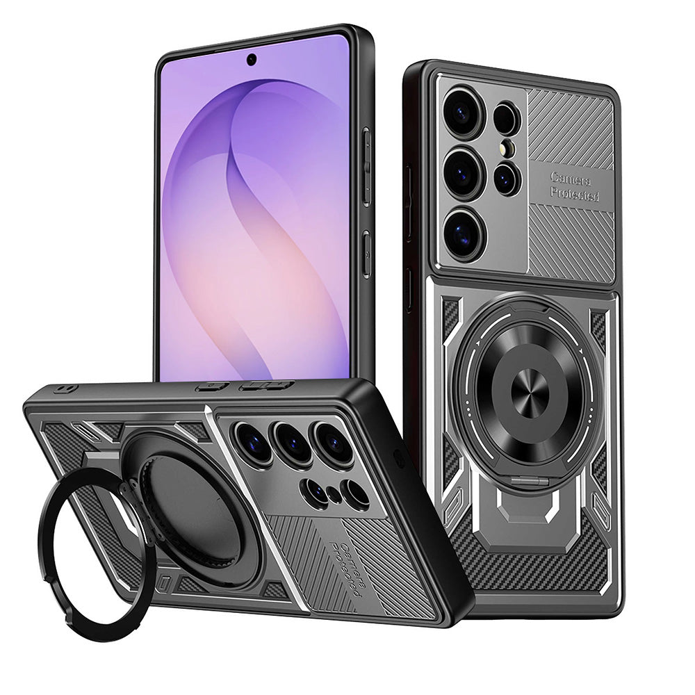 Deksel for Samsung Galaxy S26 Ultra S948, Techsuit, RuggedCam, Grå