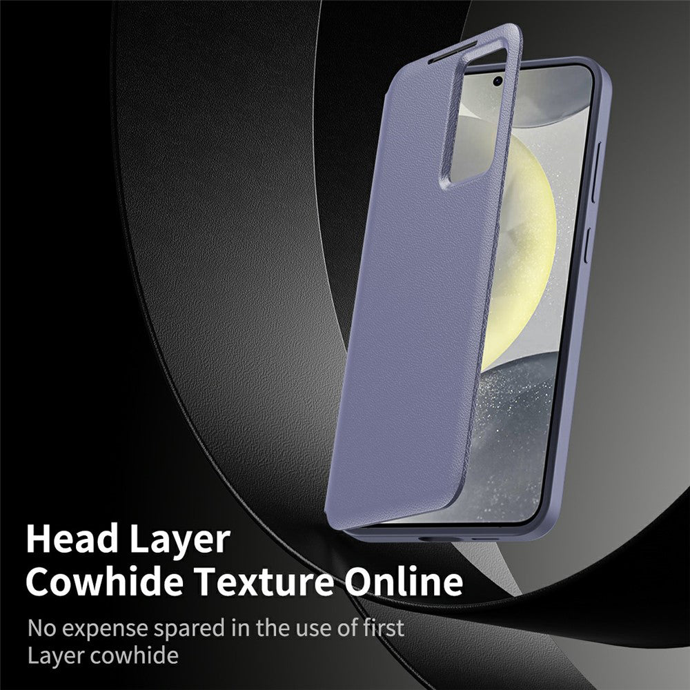 Deksel for Samsung Galaxy S26 Ultra, Techsuit, SmartView, Lilla