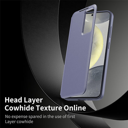 Deksel for Samsung Galaxy S26 Ultra, Techsuit, SmartView, Lilla