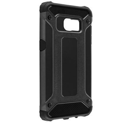 Deksel for Samsung Galaxy S7 edge G935, Techsuit, Hybrid Armor, Svart