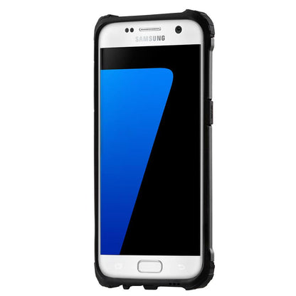 Deksel for Samsung Galaxy S7 G930, Techsuit, Hybrid Armor, Svart