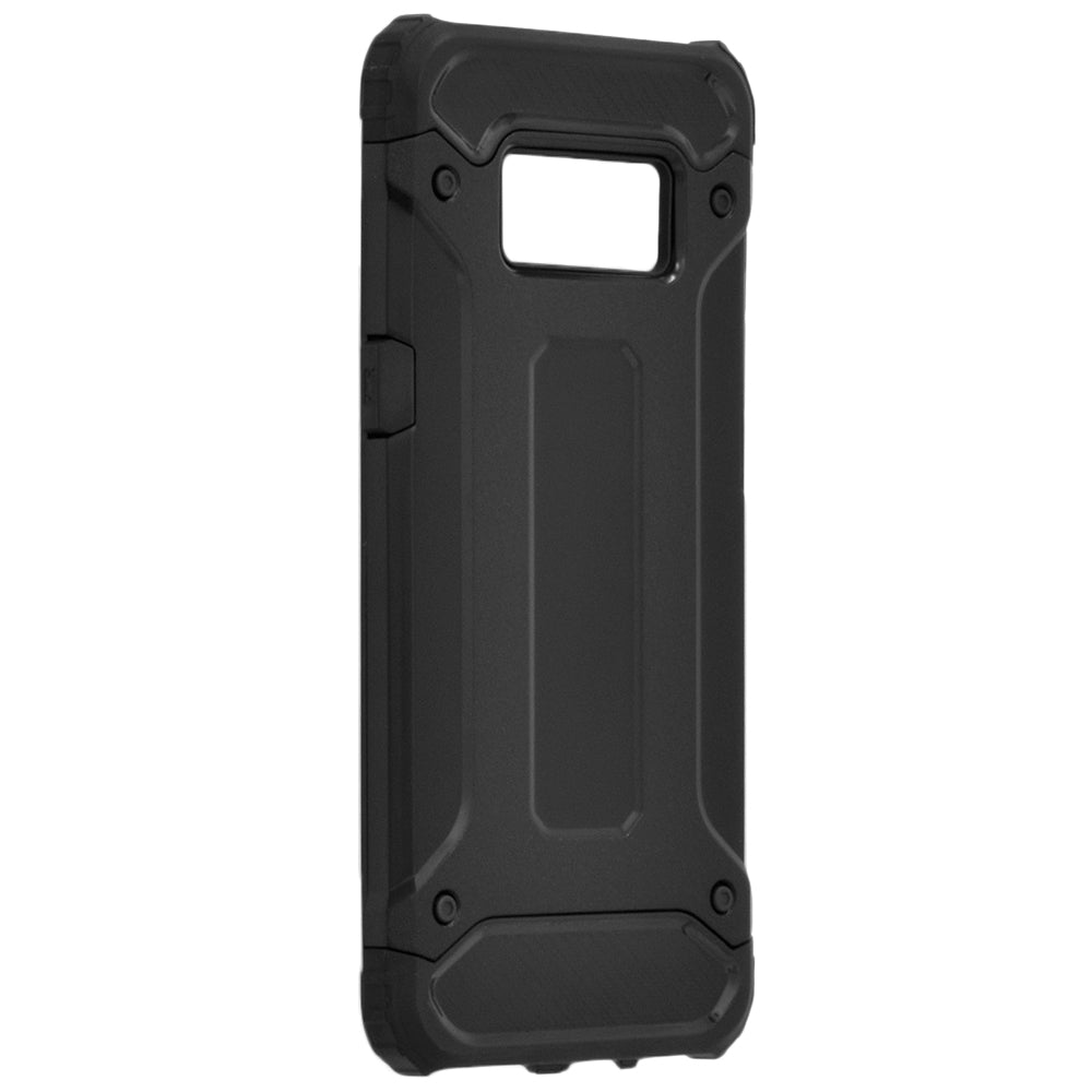 Deksel for Samsung Galaxy S8 G950, Techsuit, Hybrid Armor, Svart
