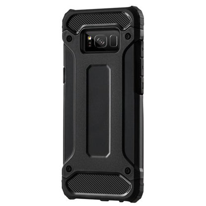 Deksel for Samsung Galaxy S8+ G955, Techsuit, Hybrid Armor, Svart