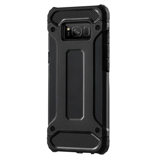 Deksel for Samsung Galaxy S8+ G955, Techsuit, Hybrid Armor, Svart